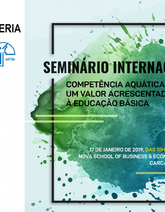 APTN Associação Portuguesa de Técnicos de Natação FPN seminário competências aquáticas